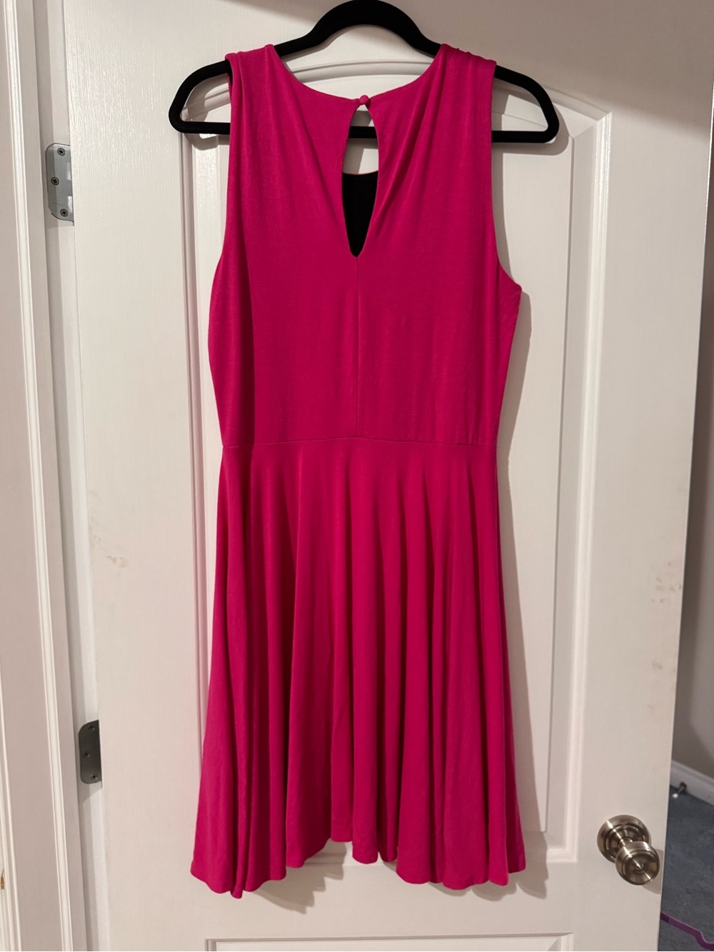 Cynthia Rowley Fuchsia Sleeveless Midi Dress - Picture 3 of 4